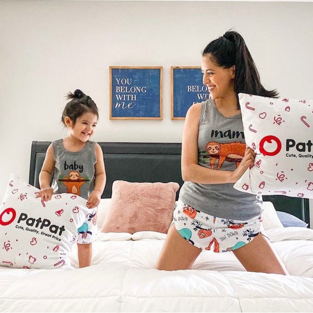 Mommy & me matching pajamas